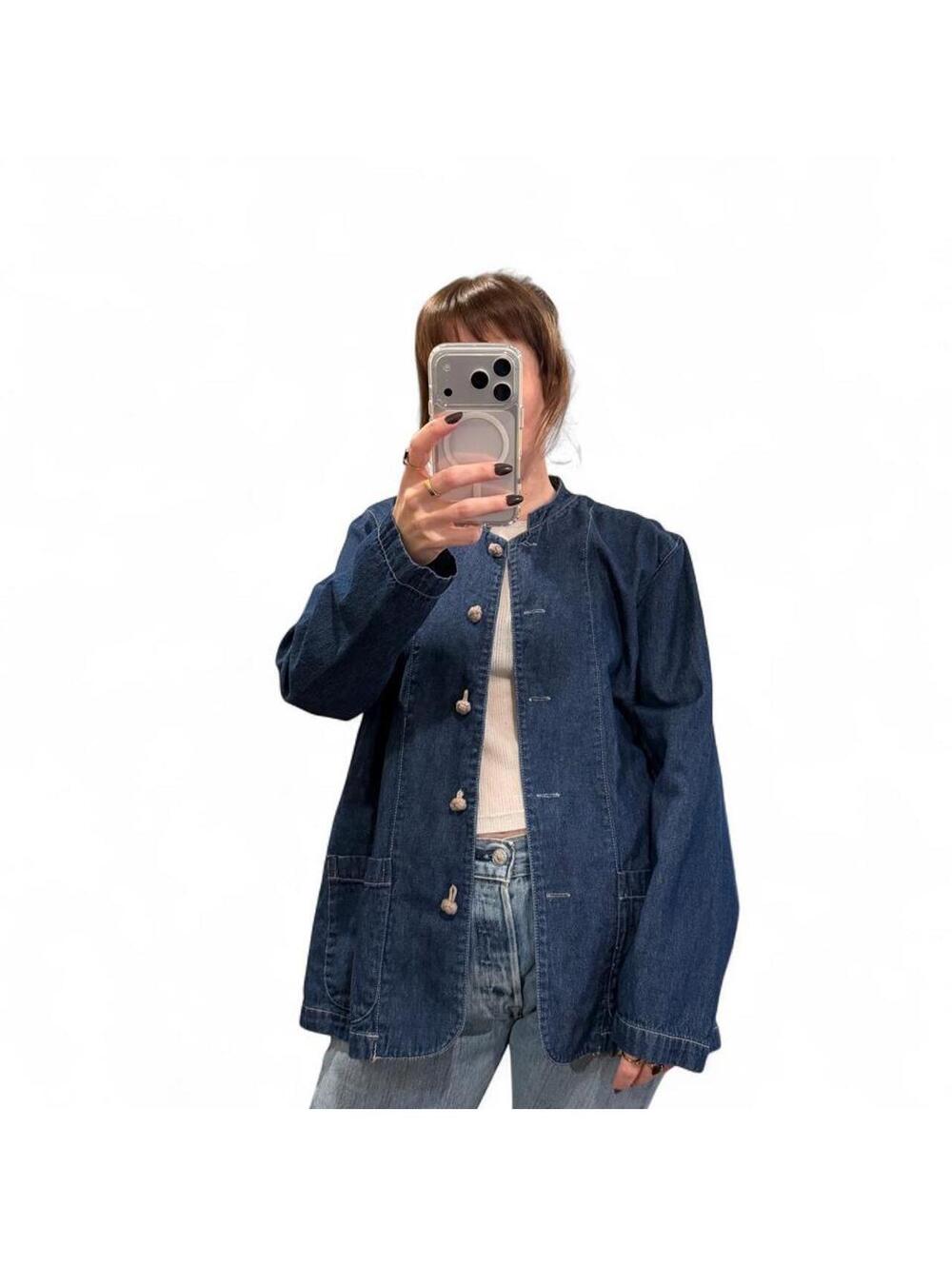 Vintage 90s Denim Chore Jacket